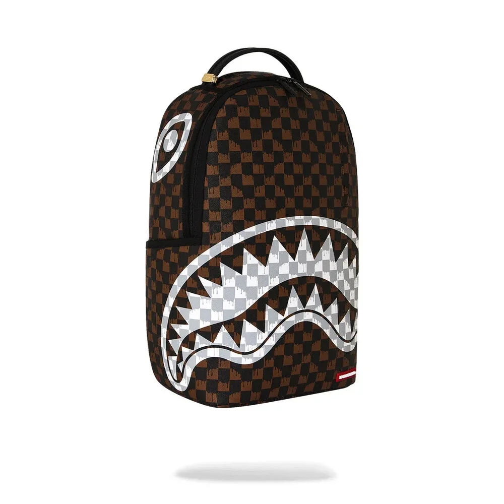 Sprayground Paris Fang Backpack Unisex One Size Brown Shoulder Strap SPR322